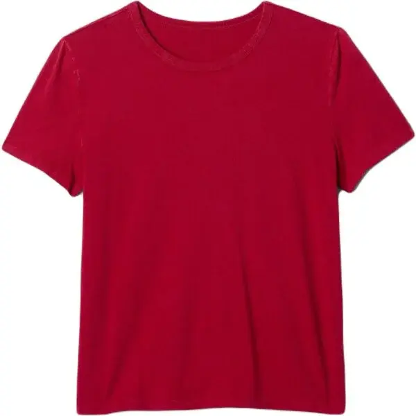 GAP ORGANIC Dámské tričko, červená, velikost