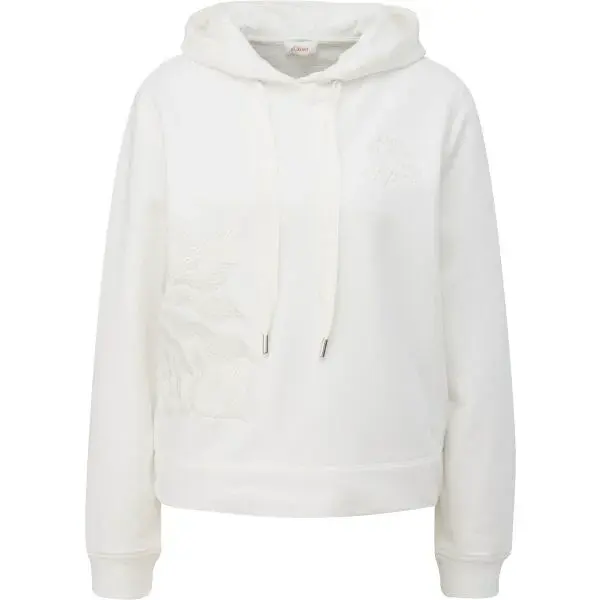 s.Oliver RL SWEATSHIRT Dámská mikina, bílá, velikost
