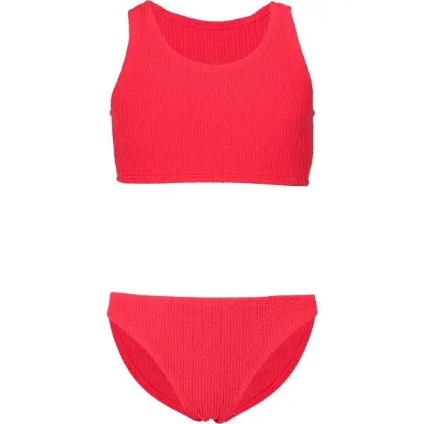 AQUOS MIMI Dívčí dvoudílné plavky, růžová, velikost 116-122