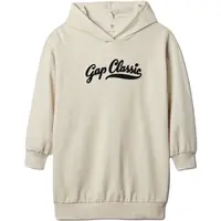 GAP JPN LOGO HOOD Dievčenské šaty, béžová, veľkosť