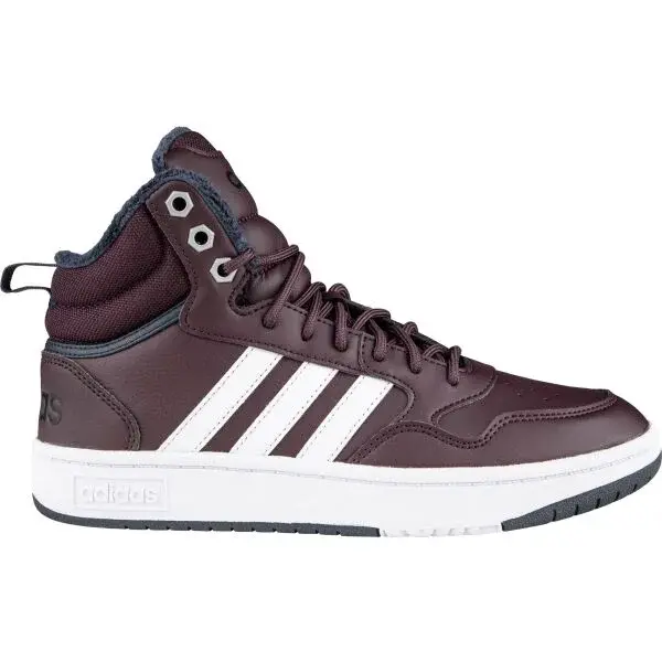 adidas HOOPS 3.0 MID WTR Dámské zimní boty, hnědá, velikost 39 1/3