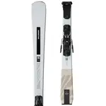Salomon E S/MAX N&deg;4 + M10 GW Dámské sjezdové lyže, bílá, velikost