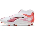Puma ULTRA 5 MATCH+ LL FG/AG JR Dětské kopačky, bílá, velikost 28