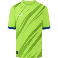 CASTORE TOP SS JERSEY JR Chlapecký fotbalový dres, světle zelená, velikost