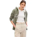 GAP V-FRCH EXC LOGO SHERPA Dámská mikina, khaki, velikost
