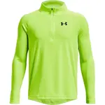Under Armour TECH 2.0 1/2 ZIP Chlapecké triko s dlouhým rukávem, světle zelená, velikost XL