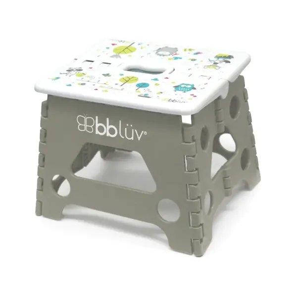 Bblüv Skládací stupínek Stëp 1 ks Grey