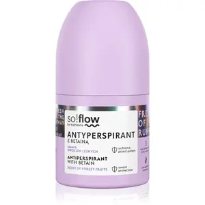 so!flow Antiperspirant antiperspirant roll-on pro ženy Betain Scent Of Forest Fruits 50 ml