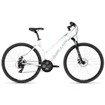 Dámské crossové kolo KELLYS CLEA 70 28" 10.0 S (17", 155-170 cm) Frost White