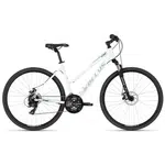 Dámské crossové kolo KELLYS CLEA 70 28" - model 2025 S (17", 155-170 cm) Frost White