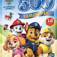500 samolepek - Tlapková patrola