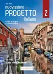 Nuovissimo Progetto italiano 2/B1-B2 Libro dello studente + DVD Video/QR kód - Telis Marin