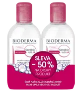 BIODERMA Sensibio H2O AR výhodné balení 2 x 250 ml