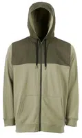 Grundéns mikina daggerboard fz hoodie deeo lichen green - s