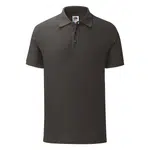 Grafitowa koszulka męska Iconic Polo Friut of the Loom