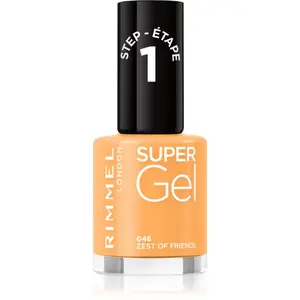 Rimmel Super Gel gelový lak na nehty bez užití UV/LED lampy odstín 046 Zest Of Friends 12 ml