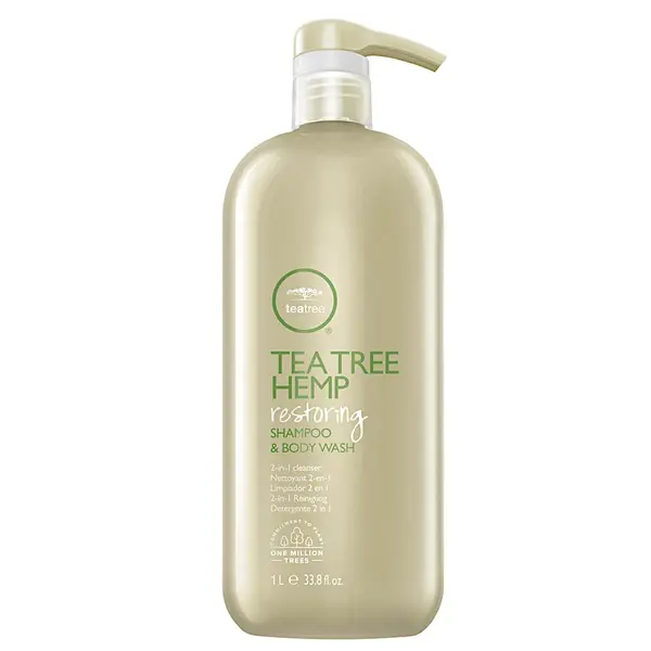 Paul Mitchell Obnovující konopný šampon a sprchový gel 2 v 1 Tea Tree Hemp (Restoring Shampoo & Body Wash) 1000 ml