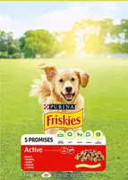 FRISKIES GP 4x3kg Active s hovädzim