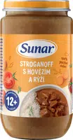Sunar stroganov s hovädzím a ryžou