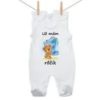 Boodyy Dupačky Už mám 1 rôčik Medvedík Chlapec 68 (3-6 mesiacov)