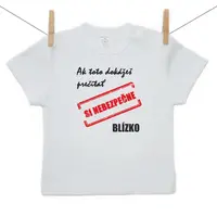 Boodyy Tričko s krátkym rukávom Nebezpečne blízko 140 (9-10 rokov)