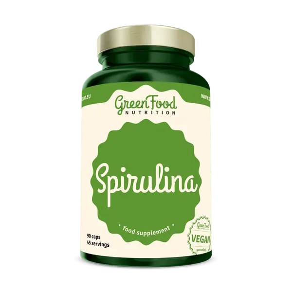 GreenFood Nutrition Spirulina 90cps