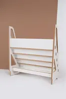 Knižnica drevená montessori maxi