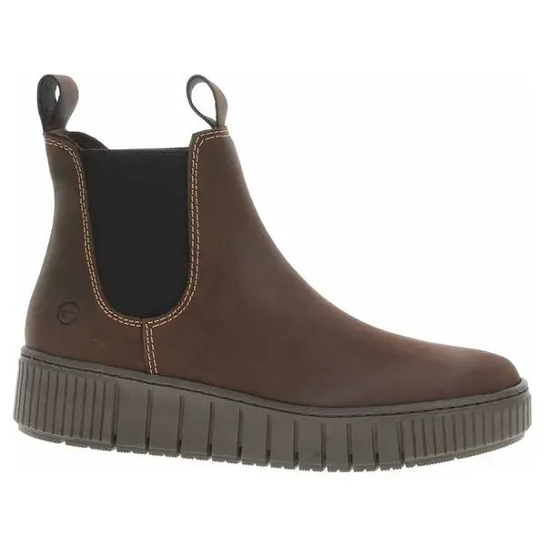 Dámské polokozačky Tamaris 1-25403-43 brown pull-up 36