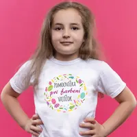 Boodyy Tričko s krátkym rukávom Pomocníčka pri farbení vajíčok 74 (6-9 mesiacov)