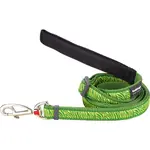 Nylonové vodítko Red dingo SAFARI zelené, šírka: 25 mm