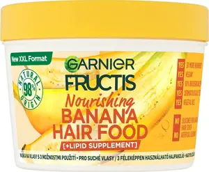 Garnier Fructis Hair Food Banana vyživujúca maska na suché vlasy, 400 ml