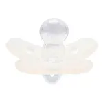 Canpol babies Cumlík 100% silikónový symetrický 6-12m biely