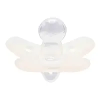 Canpol babies Cumlík 100% silikónový symetrický 6-12m biely