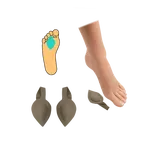 HEALMED 192 podpora priečnej klenby veľká srdiečko 2ks