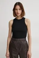 Bavlněný top Ivy Oak černá barva, IO1100X2350