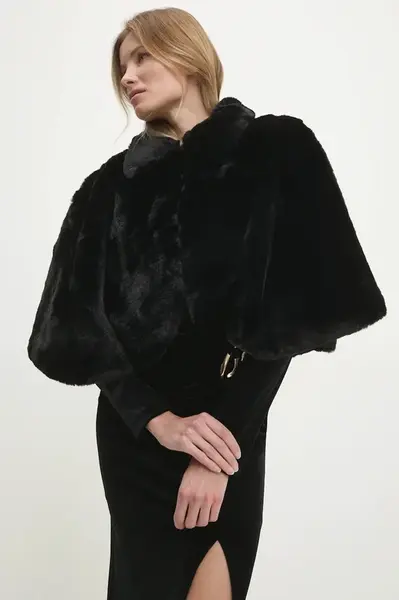 Bunda Answear.LAB dámská, černá barva, přechodná