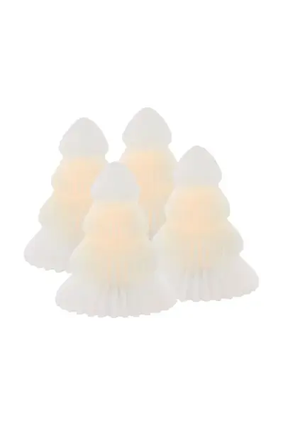 Sada vánočních LED dekorací Sirius Claire Juletra 4-pack