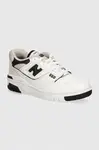 Kožené tenisky New Balance 550 bílá barva, BB550ESI