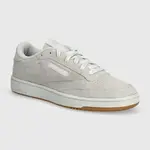 Semišové tenisky Reebok Classic Club C 85 šedá barva, 100074450