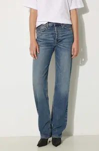 Džíny Fiorucci Mid Blue Straight Fit Jeans