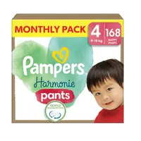 Pampers Harmonie vel. 4 9–⁠⁠⁠⁠⁠⁠15 kg kalhotkové plenky 168 ks