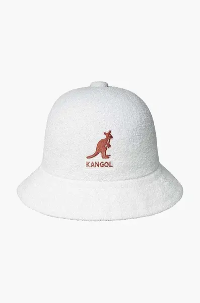 Klobouk Kangol Big Logo Casual K3407 WHITE
