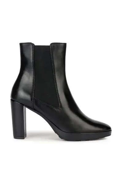 Kožené kotníkové boty Geox D WALK PLEASURE 85