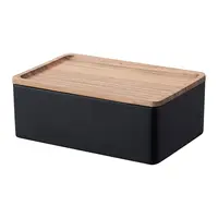 Organizér na šperky Yamazaki Rin černá barva