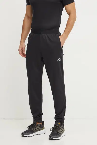 Tréninkové kalhoty adidas Performance Game and Go černá barva, hladké, IN5561