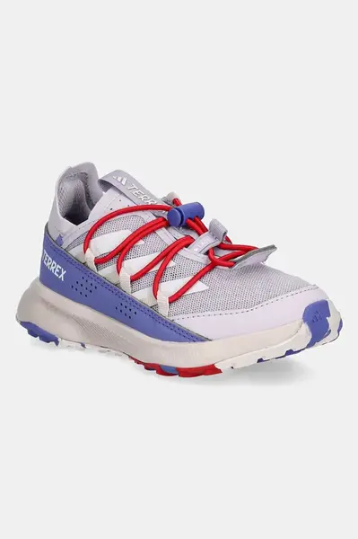 Dětské sneakers boty adidas TERREX TERREX VOYAGER 21 H.RDY fialová barva, IH1328