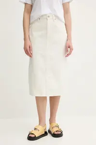 Džínová sukně Levi's HR BACK SLIT SKIRT