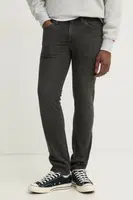 Džíny s příměsí lnu Levi's 511 SLIM šedá barva, 04511