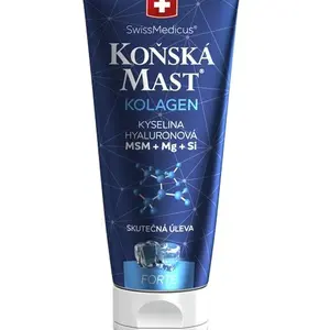 SwissMedicus Koňská mast s kolagenem chladivá FORTE 200 ml