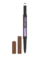 Maybelline Express Brow Satin Duo odstín 02 Medium Brown tužka a pudr na obočí 9 g